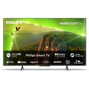 Philips 50PUS8118/12 TV 127 cm (50 ) 4K Ultra HD Smart TV Wifi Chrome - Neuf - Publicité