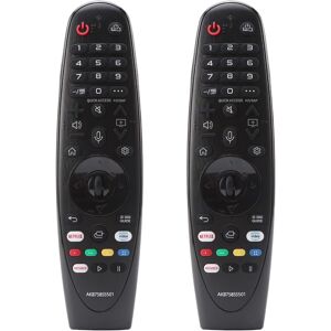 ¡¿Lot De 2¡¿ T¿¿L¿¿Commandes Vocales Pour Lg Smart Tv Oled/Nano Cell/4k Uhd, Mr20ga Akb75855501 T¿¿L¿¿Commande De Rechange Pour Lg Led Oled Lcd 4k Uhd Tv 2020 2019 2018 2017 - Publicité