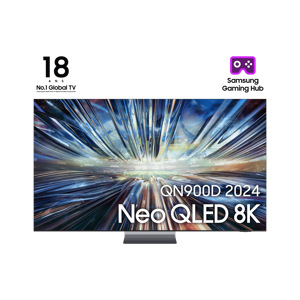 Samsung TV AI Neo QLED 65" QN900D 2024, 8K, ecran Infinity - Publicité