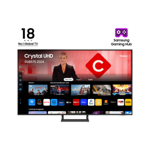 Samsung TV Crystal UHD 65" DU8575 2024, 4K, Smart TV - Publicité