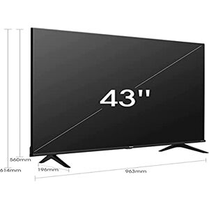 HISENSE 43A6FG Téléviseur 43" UHD 4K, Smart TV - Publicité