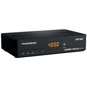 Thomson THS808 TNTSAT Terminal HD TNT Gratuite par Satellite Astra Carte TNTSAT valable 4 Ans Fonction Enregistreur TV HDMI Spdif coaxial Compatible 12 Volts idéal caravaning et mobilité - Publicité