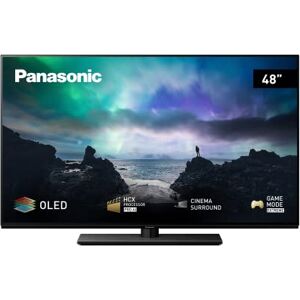 Panasonic Smart TV OLED   TX-48LZ800E, Processeur HCX Pro AI (intelligence artificielle), Dolby Vision, Google Assistant intégré, Mode Filmmaker, Son Surround, 4K HDR, Noir, Version FR/EU - Publicité