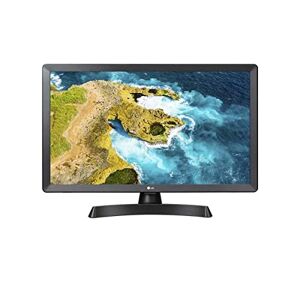 LG – 24TQ510S-PZ – Téléviseur-Moniteur 24’’TV 16/9ème – écran LED HD/résolution 1366 x 768 – Noir - Publicité