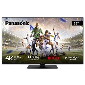 Panasonic TX-55MX600E, 2023 Smart TV 4K Ultra HD LED 55 Pouces, Gamme Dynamique Élevée (HDR), Linux TV, Dolby Atmos & Dolby Vision, Prise en Charge de Google Assistant & Amazon Alexa, Bluetooth, Noir - Publicité