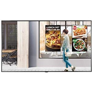 LG 75XS2E-B Affichage de Messages Panneau Plat de signalisation numérique 190,5 cm (75") LED 4K Ultra HD Noir - Publicité