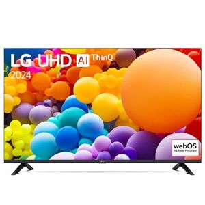LG TV LED 2024   43UT73   43 Pouces   UHD   Processeur α5 gen 7 AI 4K, Noir - Publicité