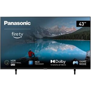 Panasonic TX-43MX800E, Smart TV LED 4K Ultra HD 43 Pouces, High Dynamic Range (HDR), Dolby Atmos & Dolby Vision, Fire TV, Prime Video, Alexa, Netflix, Mode Jeu, Noir - Publicité