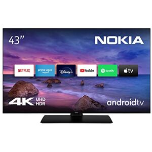 Nokia 43 Pouces (108 cm) 4K UHD LED Téléviseur Smart Android TV (WLAN, HDR, Triple Tuner DVB-C/S2/T2, Netflix, YouTube, Prime Video, Disney+) UN43GV310 - Publicité