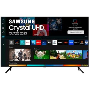 Samsung TV LED 43CU7025-43'' (108 cm) Crystal UHD 4K 3840x2160 HDR Smart TV Gaming HUB 3xHDMI - Publicité