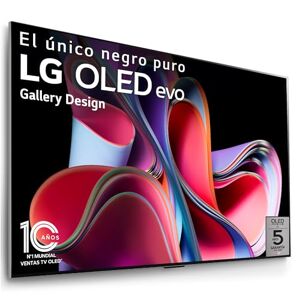 LG TV OLED Evo  OLED55G3 139 cm 4K UHD Smart TV 2023 Noir et Argent - Publicité