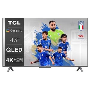 TCL 43C641 Téléviseur QLED 43 Pouces UHD 4K Google TV - Publicité