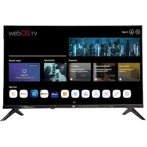 JCL 32RWHD Smart TV 32" HD Ready 720p Système d'exploitation webOS TV 8.1, WiFi Ethernet, Netflix Youtube, HDMI x3, VESA, DVB +T/T2/C/S/S2 - Publicité