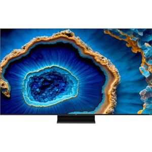 TCL TV QLED Mini LED  55C805 139 cm 4K UHD Google TV Aluminium brossé - Publicité