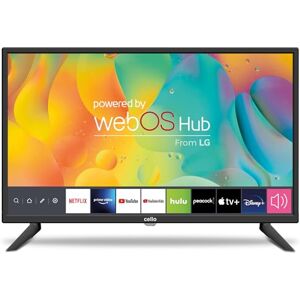 Cello 24" Smart TV LG WebOS HD Ready Téléviseur avec Triple Tuner S2 T2 FreeSat Bluetooth Disney+ Netflix Apple TV+ Prime Video Fabriqué en Europe - Publicité