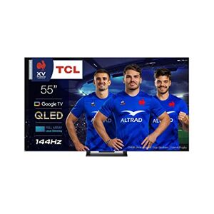TCL TV QLED 4K 139 cm TV 4K QLED 55QLED870 Google TV - Publicité