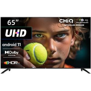 CHIQ U65H7A, 65 inch (165cm), Android TV, Smart TV, UHD, 4K, Google Play, Googly Assistant, Netflix, Prime Video, Youtube, Bluetooth, HDR, Dolby Vision, Borderless Screen - Publicité