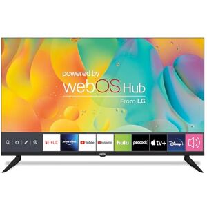 Cello 43" Smart TV LG WebOS HD Ready Téléviseur avec Triple Tuner S2 T2 FreeSat Bluetooth Disney+ Netflix Apple TV+ Prime Video Fabriqué en Europe - Publicité