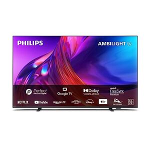 Philips Ambilight PUS8508 164 cm (65 Pouces) Smart 4K LED TV   UHD & HDR10+   60Hz   Moteur P5 Perfect Picture   Dolby Atmos   Enceintes 20W   Compatible avec l'Assistant Google & Alexa - Publicité