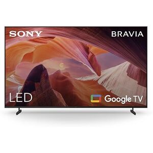 Sony TV Bravia KD-85X80L : TV 4K Ultra HD LED   HDR   Google TV   Pack ECO   BRAVIA Core Modèle 2023 - Publicité