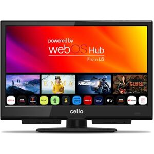 Cello C1624WS 16" Smart TV WEBOS by LG Full HD LED TV Triple Tuner DVB-T/T2-C-S/S2 HDMI USB Bluetooth 230V Pitch Perfect Sound pour Une expérience sonore Unique - Publicité