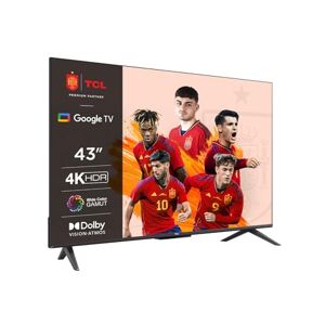 TCL 43P739 Téléviseur LED 43 Pouces UHD 4K Google TV 2022 - Publicité