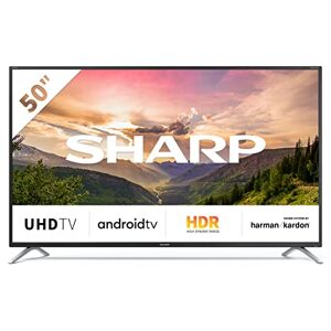 Sharp TV LED Ultra HD 4K 126 cm 50BL2EA HDR Android TV, Fluidité 600 Active Motion, WiFi intégré, Noir - Publicité