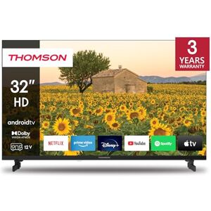 Thomson 32HA2S13C TV LED 32 (81 cm) HD 1366x768 Adaptateur 12V Smart TV Android 2x HDMI 1.4 - Publicité