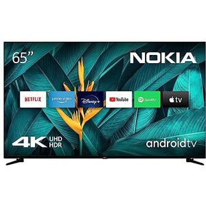 Nokia 65 Pouces (164 cm) 4K UHD Téléviseur Smart Android TV (DVB-C/S2/T2, Netflix, Prime Video, Disney+) UN65GV320I 2023 - Publicité