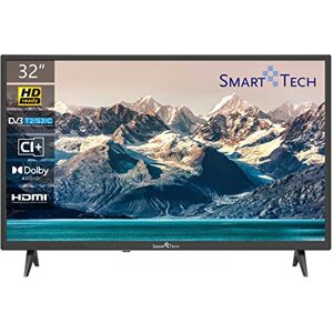 Smart Tech 32HN10T2 HD LED TV 32 Pouces (80cm) 720p Triple Tuner Dolby Audio H.265 HDMI USB 2022 - Publicité