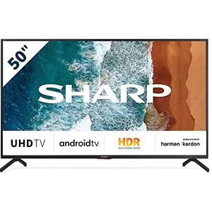 Sharp [Exclusif à Amazon]  50BN6E Android TV Dolby Atmos 127 cm (50 pouces) 4K Ultra HD LED (Smart TV, Harman Kardon) - Publicité