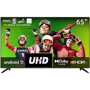 CHIQ U65H7A, 65 inch (165cm), Android TV, Smart TV, UHD, 4K, Google Play, Googly Assistant, Netflix, Prime Video, Youtube, Bluetooth, HDR, Dolby Vision, Borderless Screen - Publicité