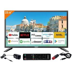 Antarion TV LED 24" 60cm Téléviseur Smart Connect Androïd 11.0 12V - Publicité