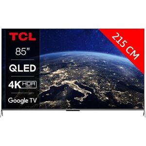 TCL TV QLED 4K 215 cm TV 4K QLED 85C731 120Hz Google TV - Publicité
