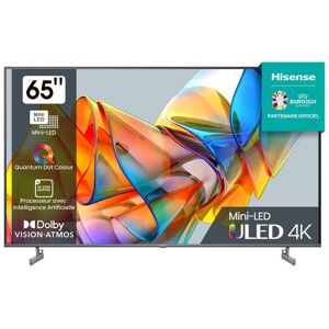 Téléviseur 164 cm UHD 4K MINI LED HISENSE 65U6KQ - Publicité