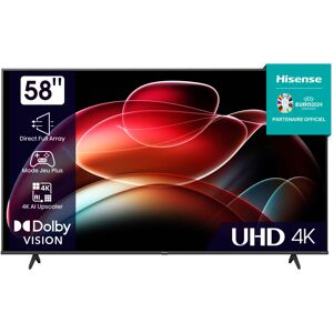 Hisense 58A6K TV 147,3 cm (58") 4K Ultra HD Smart TV Wifi Noir 300 cd/m² - Publicité