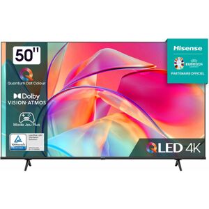 TV 50" QLED 4K Hisense 50E7KQ - Publicité