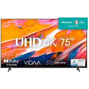 HISENSE TV LED 4K 189 cm 75A6K - Publicité