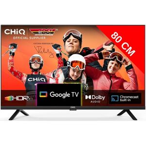 CHIQ TV LCD 80 cm L32Q7L Google TV HDTV - Publicité