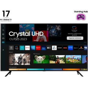 Samsung TV LED 4K 108 cm TU43CU7025 - SMART TV Orange - Publicité