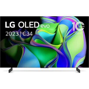 TV intelligente LG OLED42C34LA 43 4K Ultra HD OLED