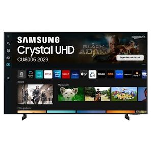 Samsung Téléviseur UHD 4K TU50CU8005KXXC - Publicité