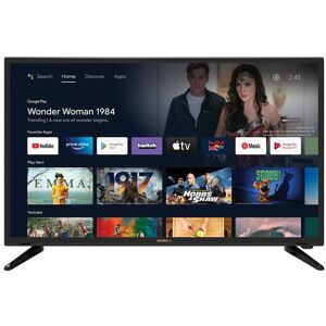 Hyundai - TV Android 32' pouces HD LED 80 cm Google Play Netflix YouTube Noir - Publicité