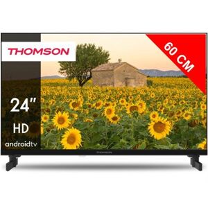 TV LED Thomson 24HA2S13C 60 cm HD Android TV Noir Noir - Publicité