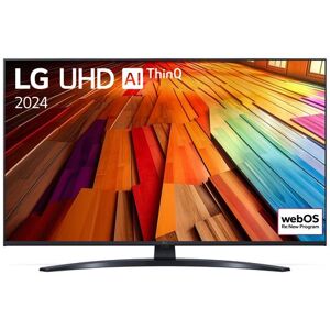 TV LED LG 43UT81 108 cm 4K UHD Smart TV 2024 Noir et Bleu Noir / Bleu - Publicité