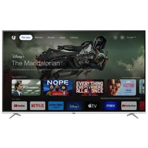 TV QLED Sharp 70GP6260E 177 cm 4K UHD Google TV Gris Gris - Publicité