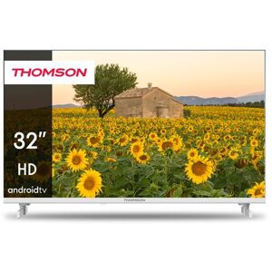 TV LED Thomson 32HA2S13W 80 cm HD Android TV Blanc Blanc - Publicité