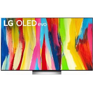 TV LG OLED65C2 164 cm 4K UHD Smart TV Blanc Gris Gris clair - Publicité