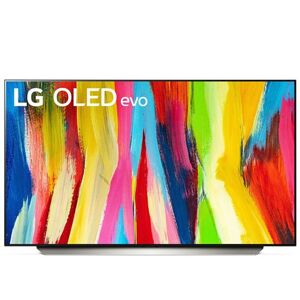 TV LG OLED48C2 122 cm 4K UHD Smart TV Blanc Gris Gris clair - Publicité