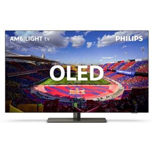 TV OLED Philips 42OLED808 106 cm Ambilight 4K UHD 120HZ Smart TV Chrome satiné chrome satiné - Publicité